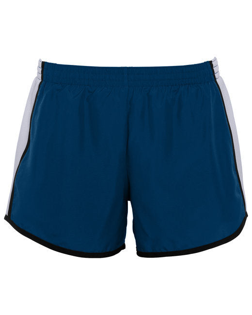 Ladies' Pulse Team Short - BLACK/ BLK/ WHT - S