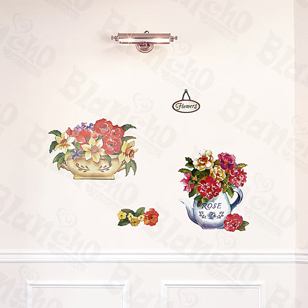 Flower Select-2A - Wall Decals Stickers Appliques Home Decor