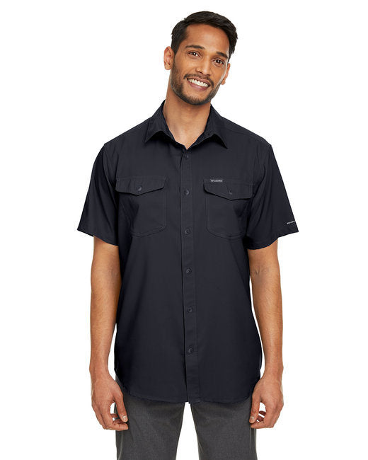 Men's Utilizer™ II Solid Performance Short-Sleeve Shirt - WHITE - S