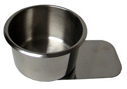 Jumbo Stainless Steel Slide Under Cup Holder