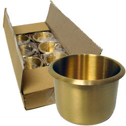 Brass Drop-In Cup Holder