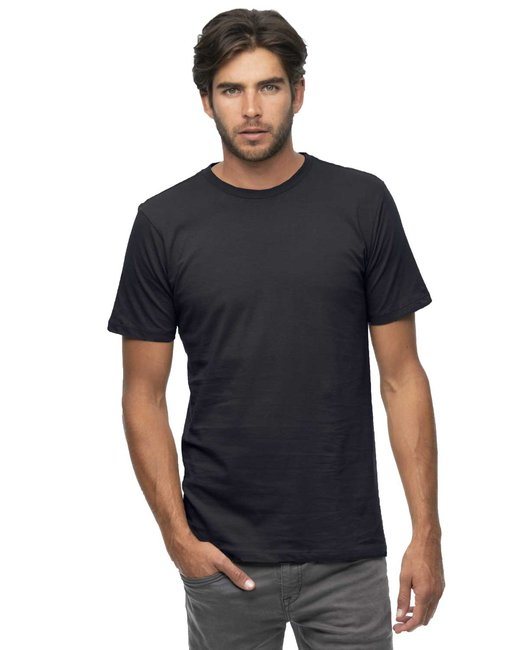 Men's Ringspun Fashion T-Shirt - BLACK - S