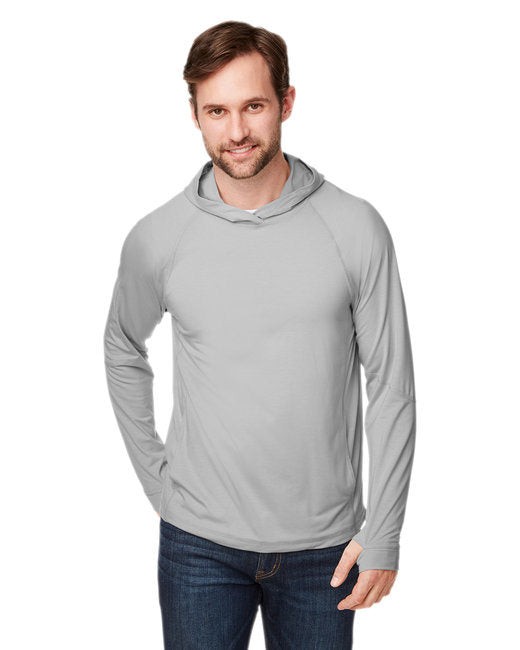Unisex JAQ Stretch Performance Hoodie - CARBON - XXS