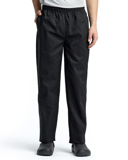 Unisex Essential Chef's Pant - BLACK - 2XL