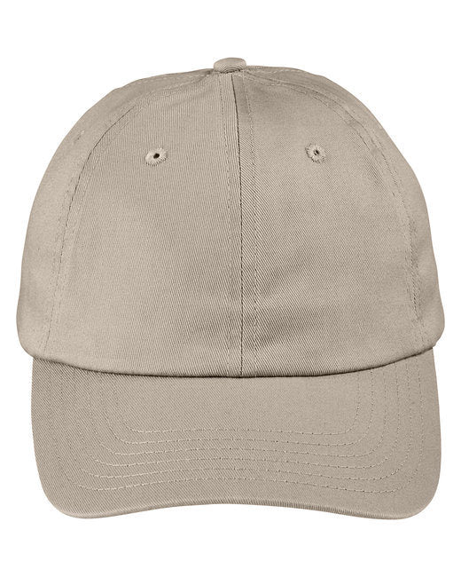 Unstructured 6-Panel Cap - BLACK - OS