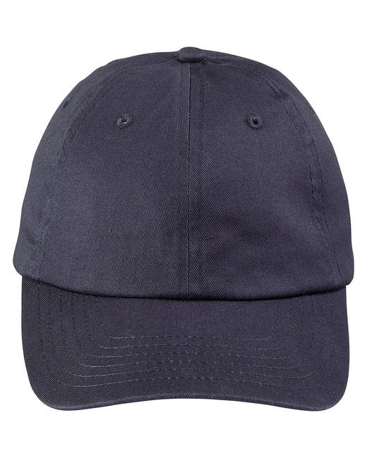 Unstructured 6-Panel Cap - BLACK - OS