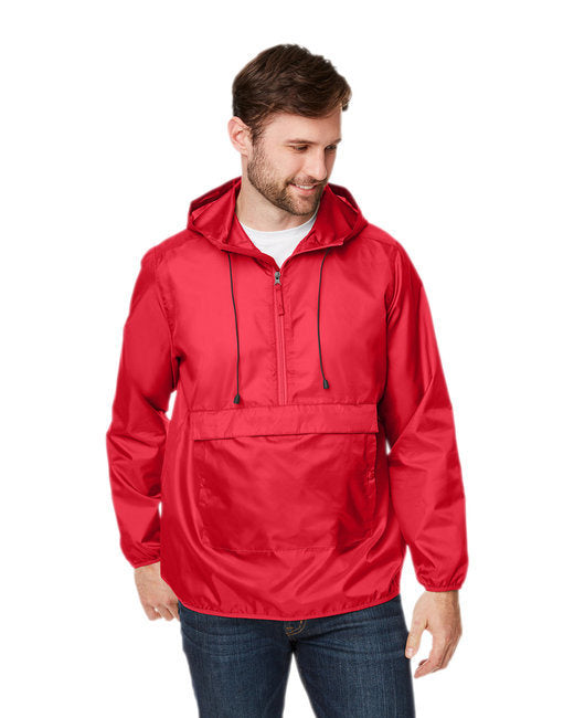 Adult Zone Protect Packable Anorak Jacket - BLACK - XS