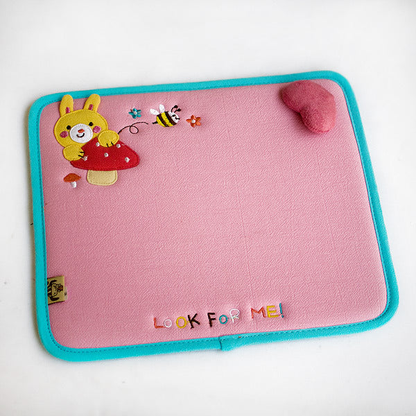 [Look For Me] Embroidered Applique Fabric Art Mouse Pad / Mouse Mat / Mousing Surface (10.3*8.8)