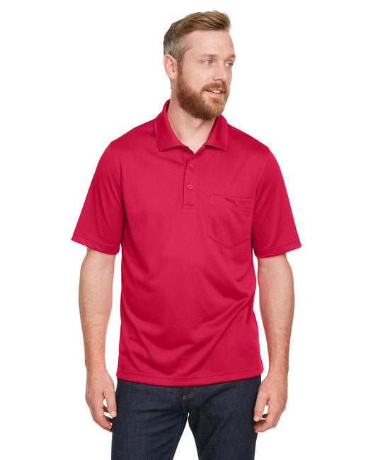Men's Advantage Snag Protection Plus IL Pocket Polo - BLACK - S