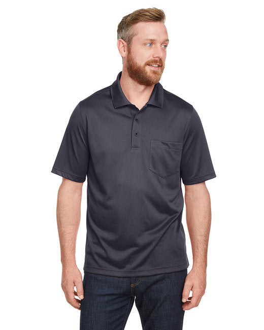 Men's Advantage Snag Protection Plus IL Pocket Polo - BLACK - S