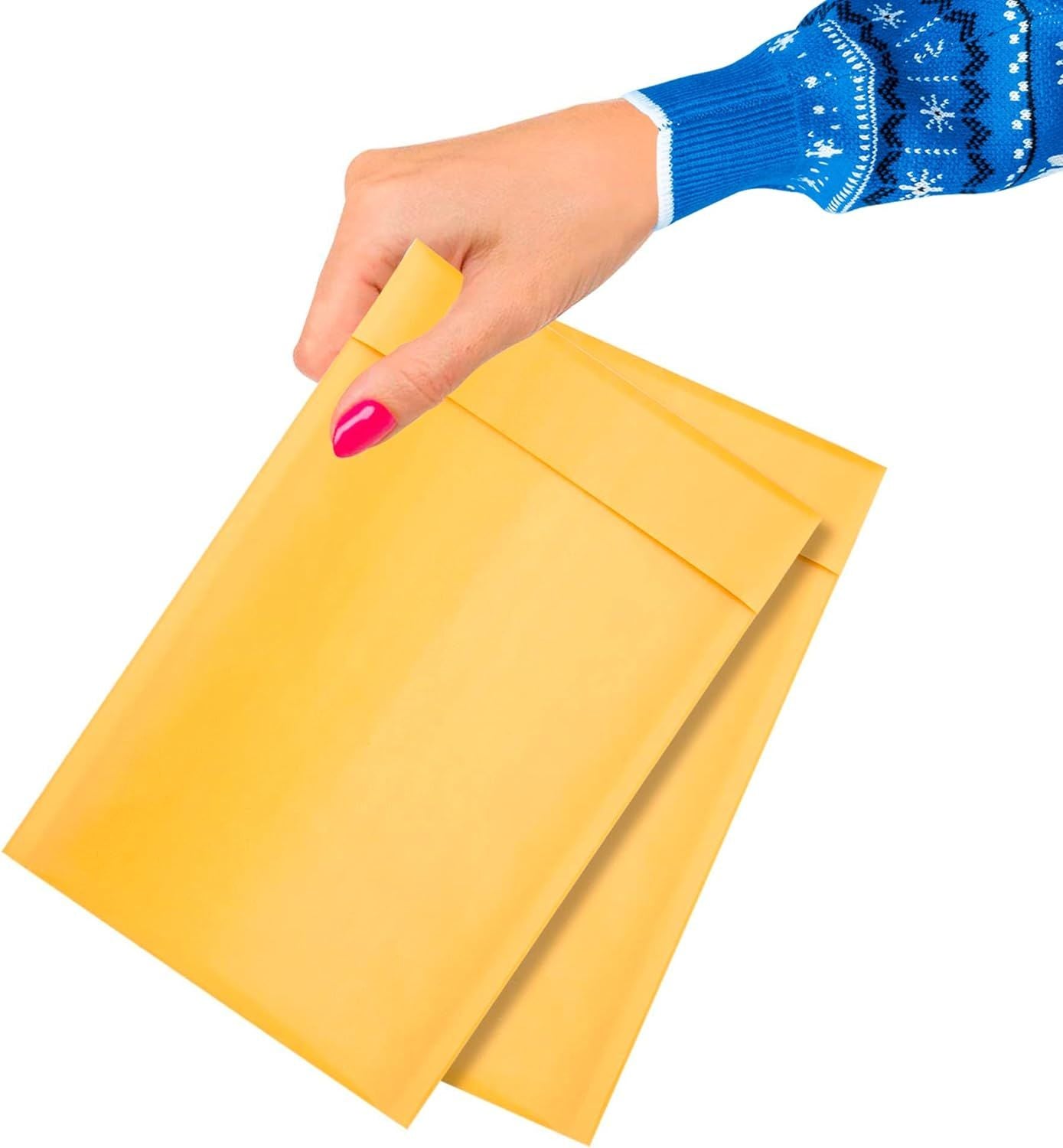 Pack of 25 Gold Kraft Bubble Padded Envelopes 4 x 7. Kraft Bubble Peel and Seal Envelopes. Yellow Kraft Bubble Mailers 4x7. Shipping Bags for Mailing; Packing; Packaging. Wholesale Price