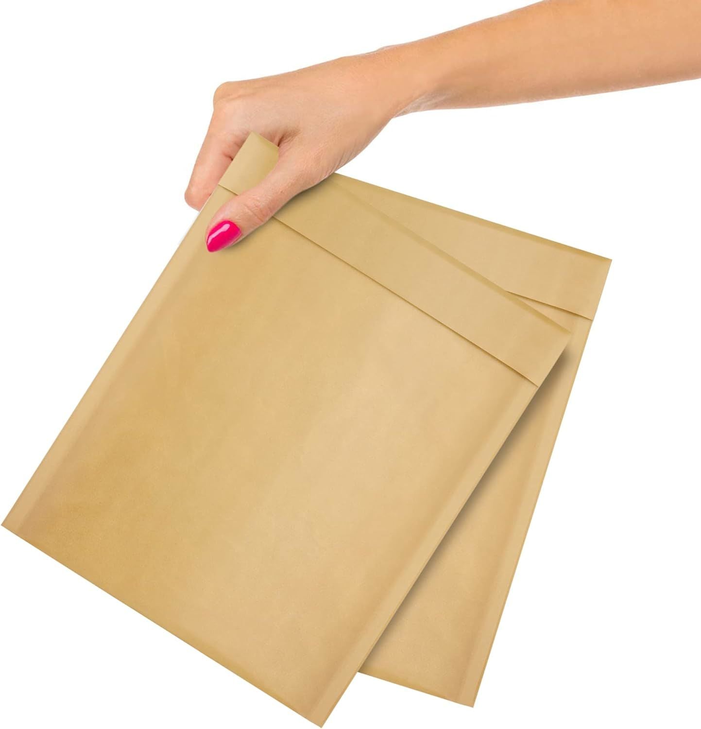 Pack of 600 Kraft Padded Bubble Mailers 6.5 x 9 Natural Brown Kraft Bubble Envelopes 6 1/2 x 9 Peel and Seal Envelopes Bulk Shipping Bags for Mailing Packing Moving; Wholesale Price