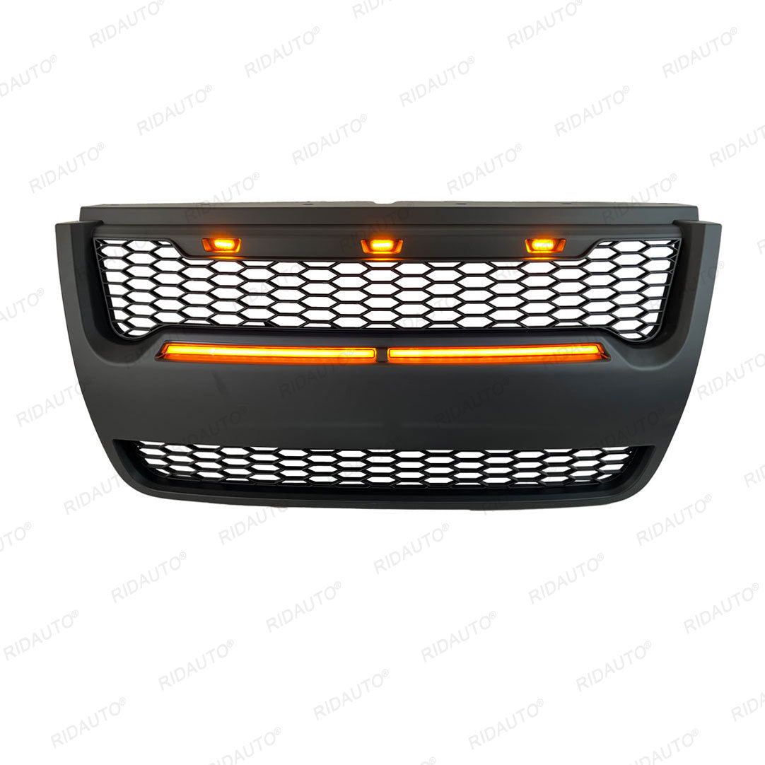 Front Grill Bumper Grilles Fit For FORD EXPLORER 2006-2010 Black Grill