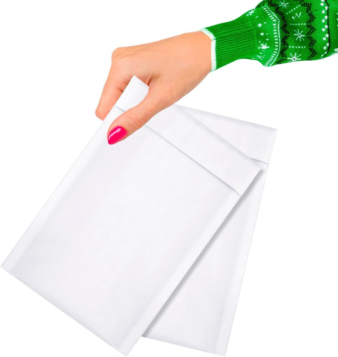 Pack of 25 White Kraft Bubble Padded Envelopes 4 x 7. Peel and Seal Envelopes. White Bubble Mailers Cushion Envelopes 4x7. Shipping Bags for Mailing; Packing; Packaging. Wholesale Price