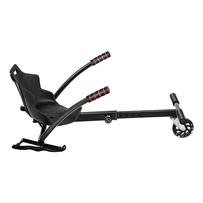 Kids And Adults Adjustable Hover Go Kart Hover Kart Stand Go Kart Seat for 6.5'' 8'' 10'' Two Wheel Self Balancing Scooter (Anti-Turning Go Kart)