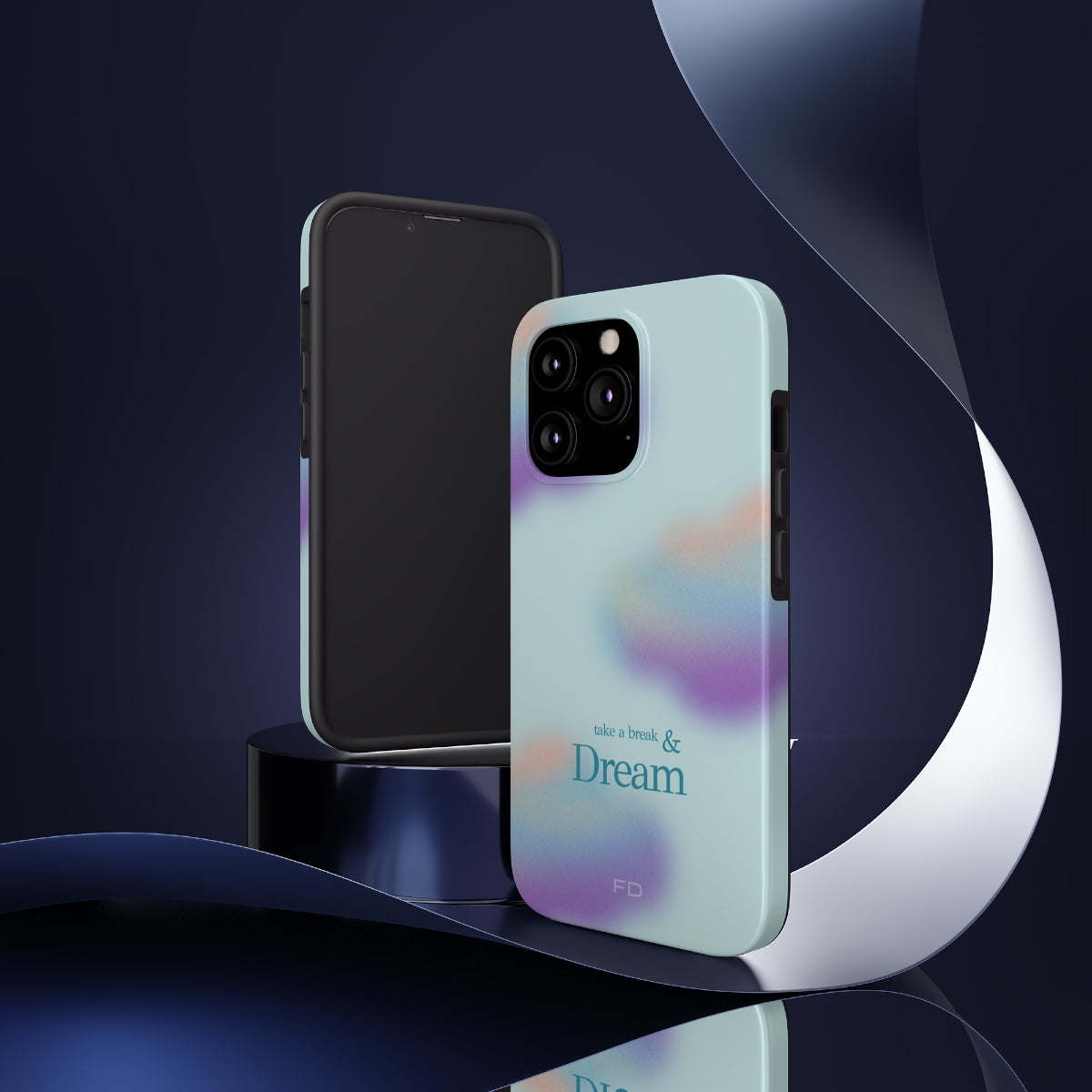 Take a Break and Dream Touch Case for iPhone with Wireless Charging