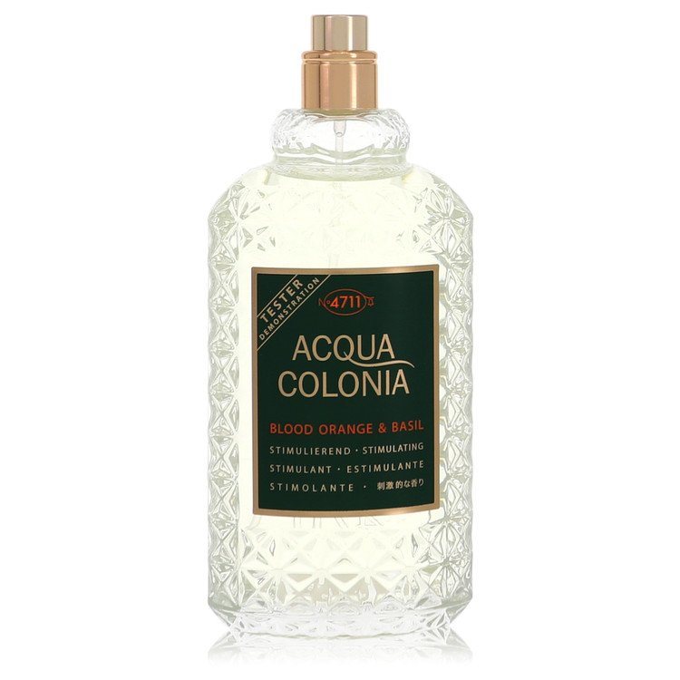 4711 Acqua Colonia Blood Orange & Basil by 4711 Eau De Cologne Spray (Unisex Tester)