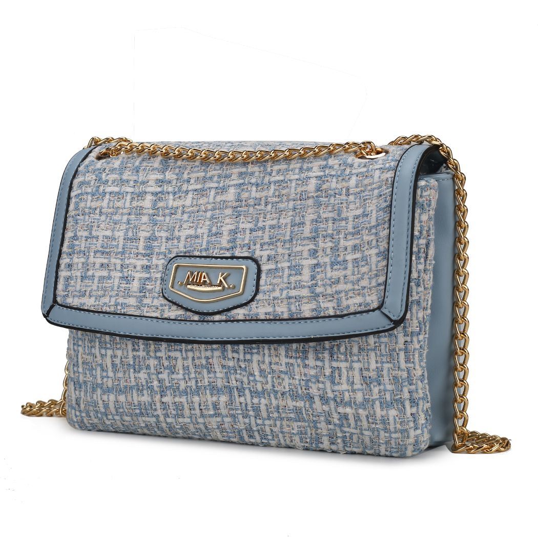 MKF Collection Mackenzie Tweed Women Shoulder Handbag by Mia K