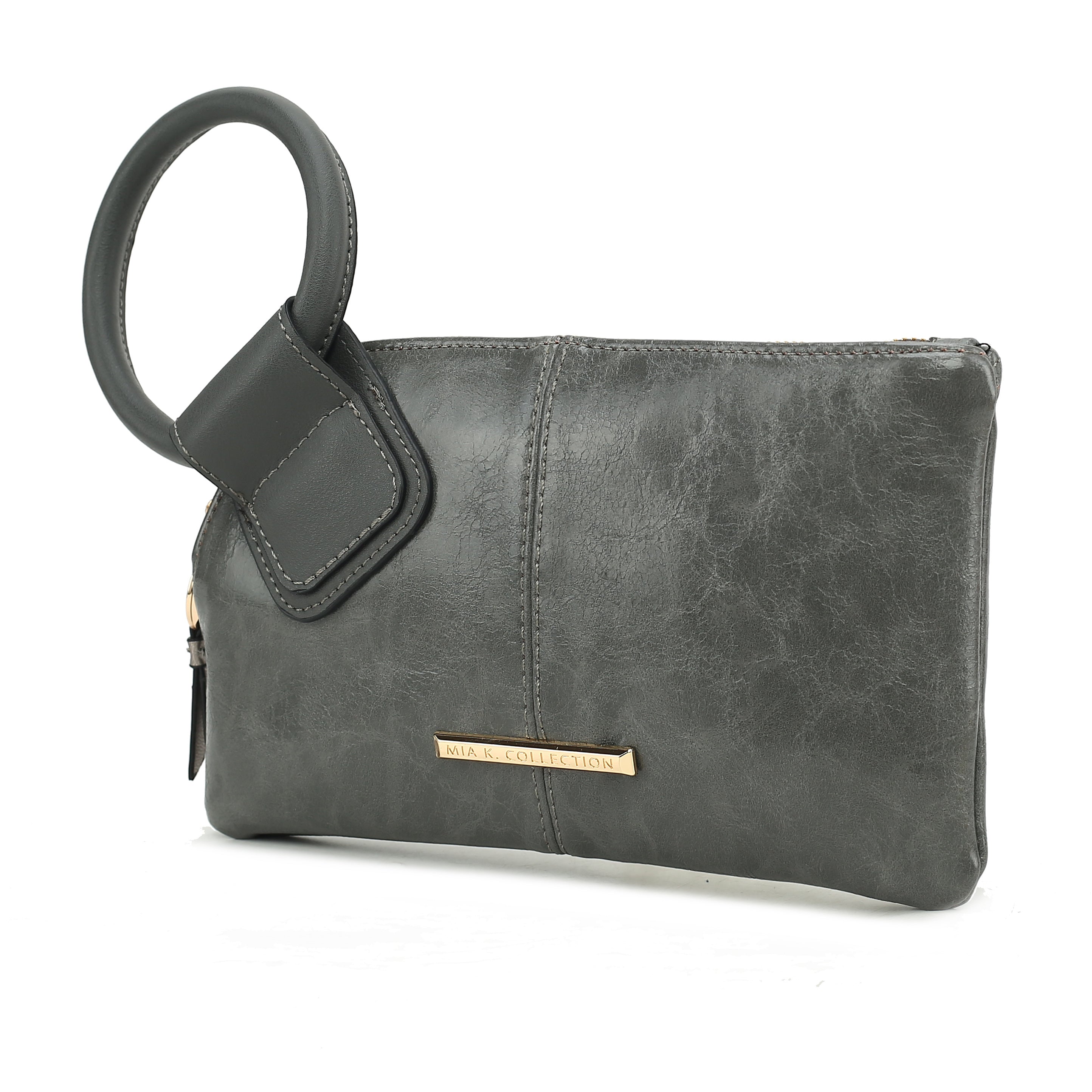 MKF Collection Simone Clutch/Wristlet Handbag Vegan Leather Women by Mia k