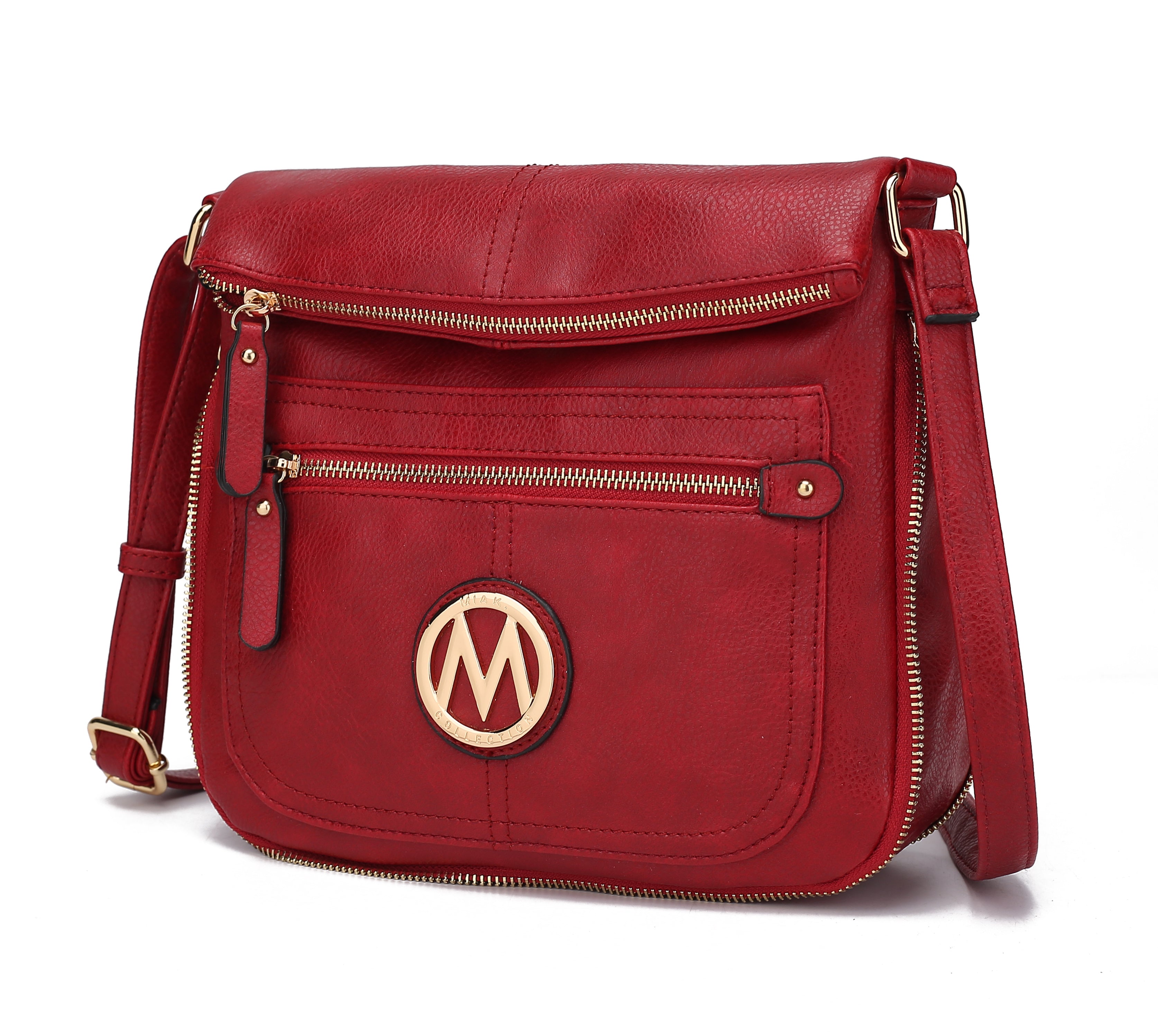 MKF Collection Luciana Crossbody Bag Vegan Leather Women by Mia K