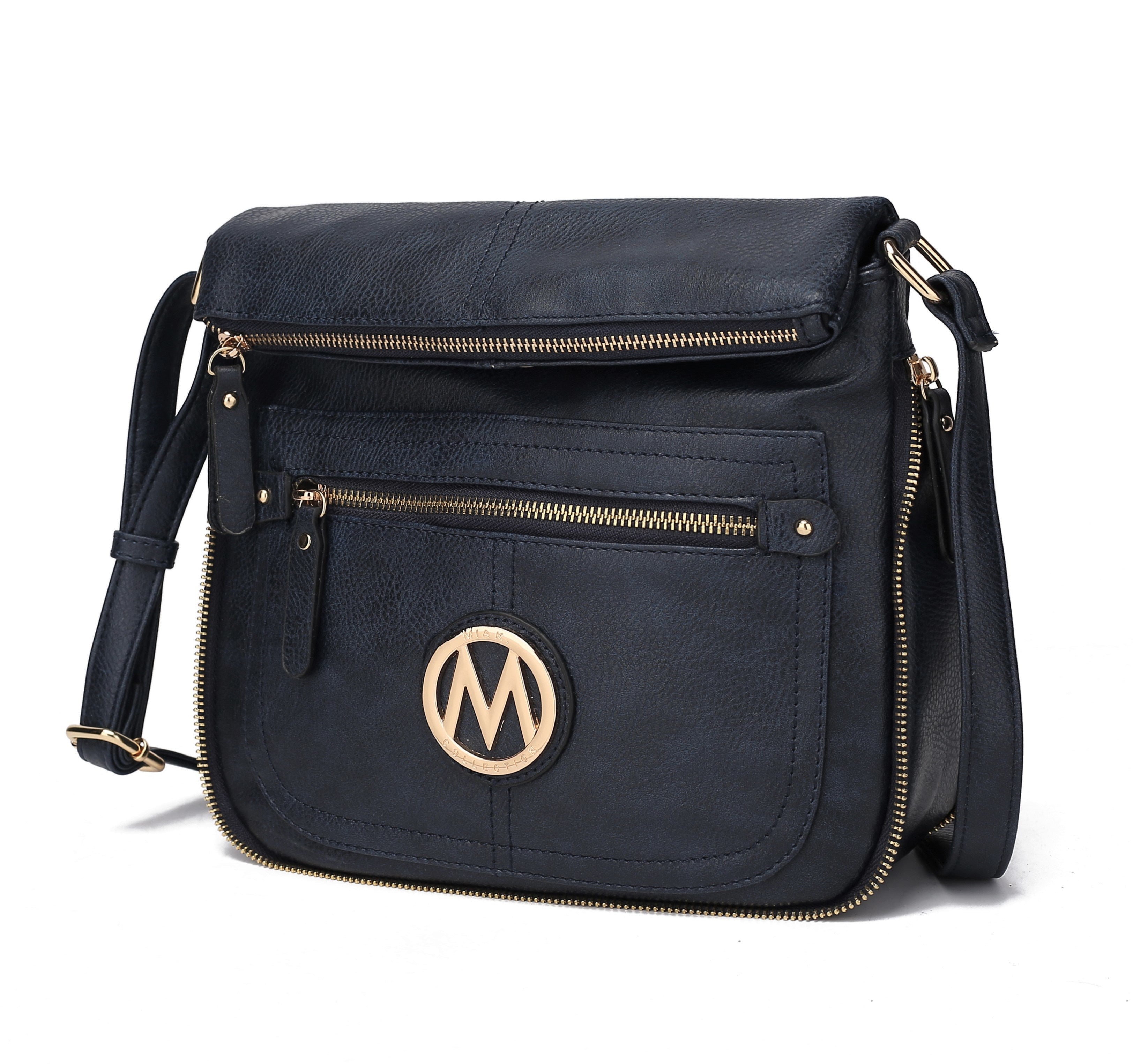 MKF Collection Luciana Crossbody Bag Vegan Leather Women by Mia K