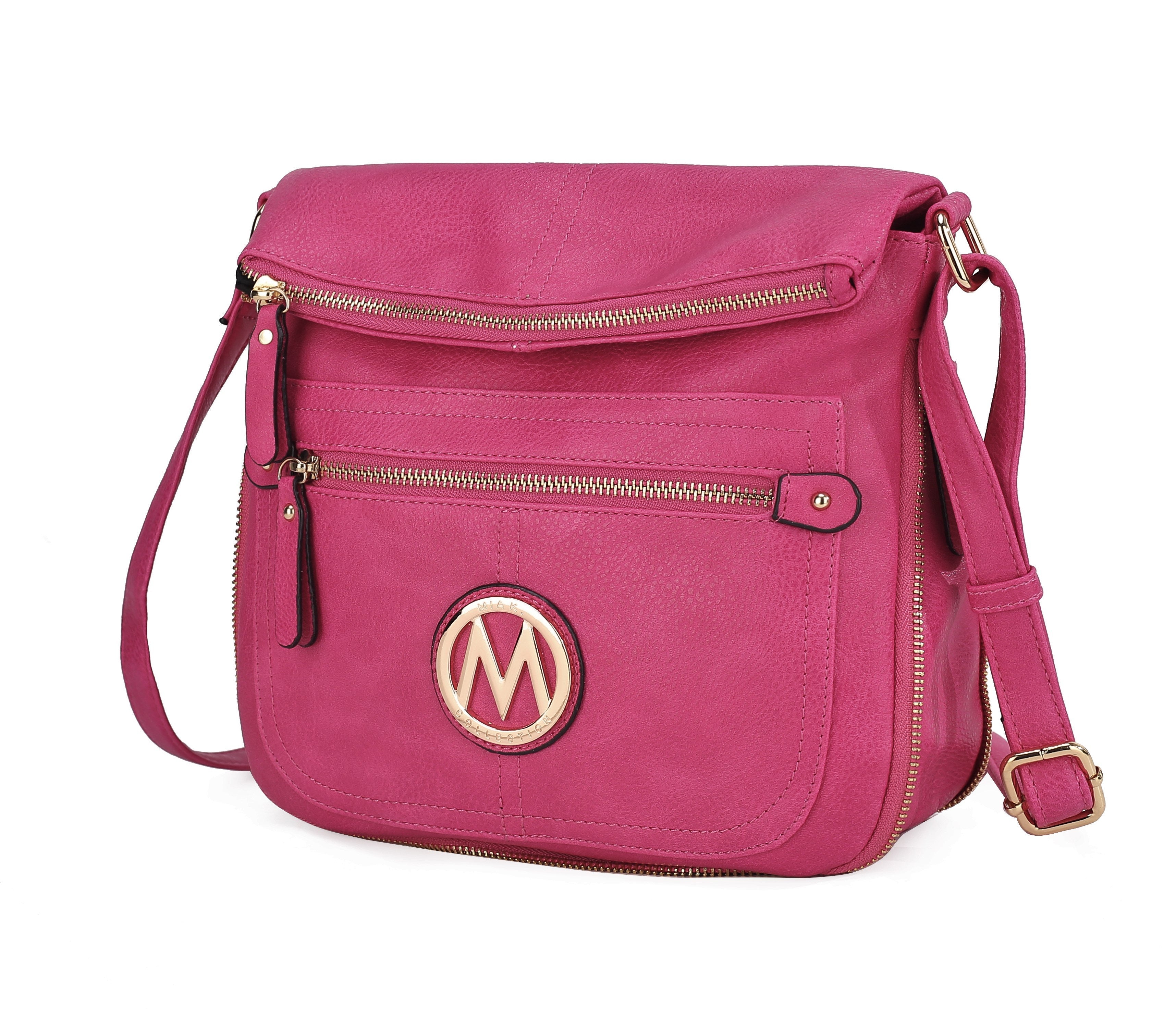 MKF Collection Luciana Crossbody Bag Vegan Leather Women by Mia K