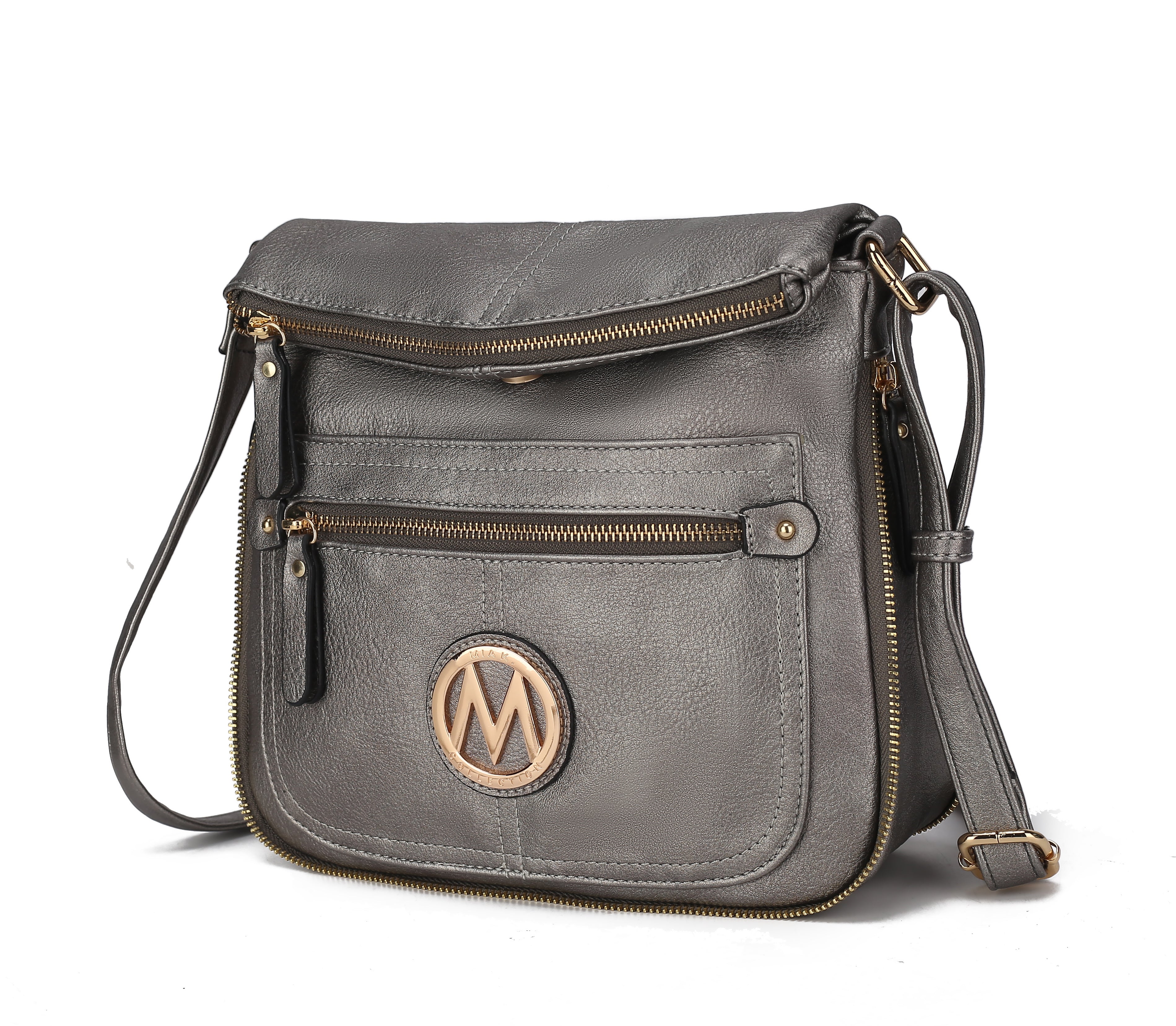 MKF Collection Luciana Crossbody Bag Vegan Leather Women by Mia K