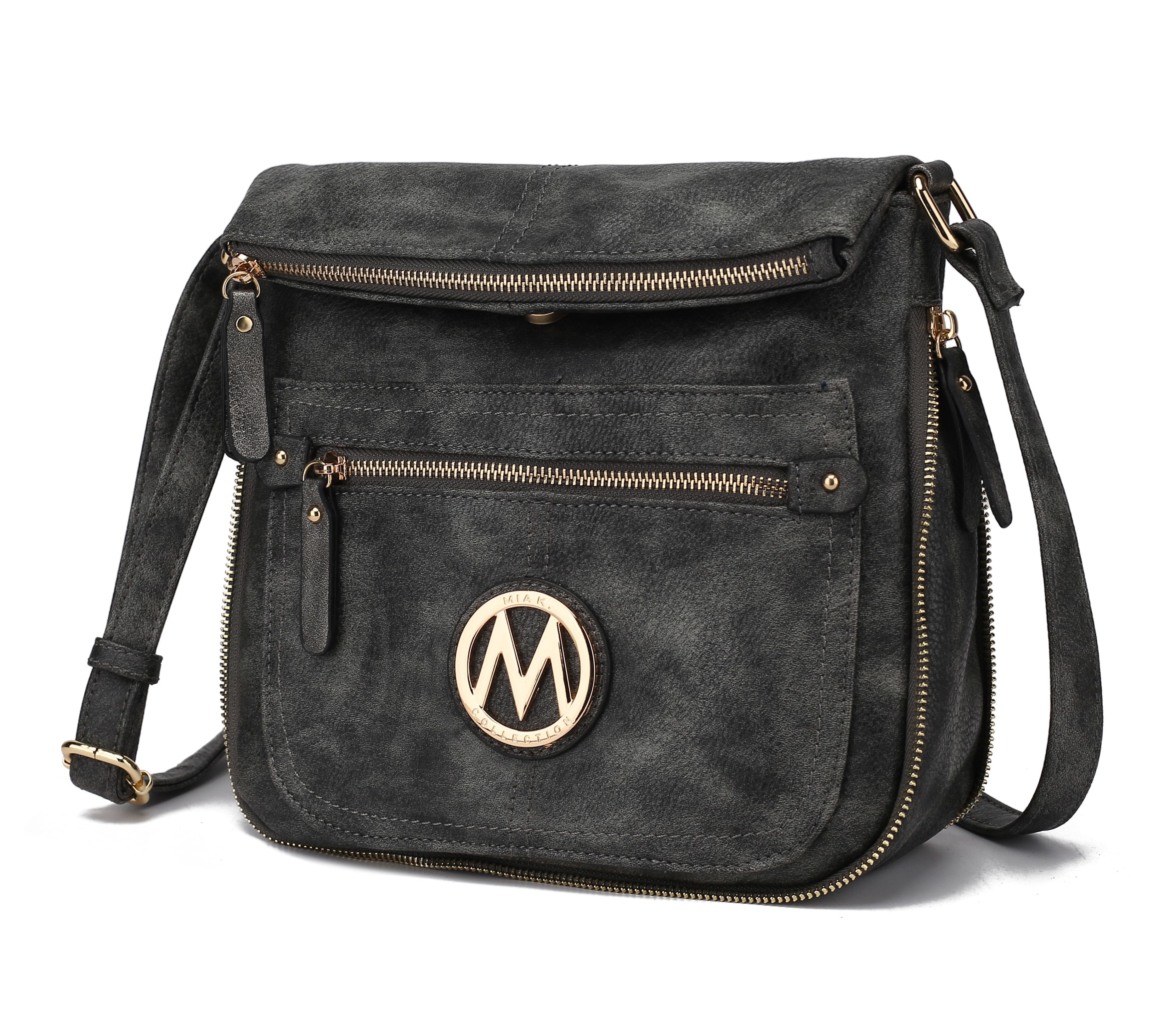 MKF Collection Luciana Crossbody Bag Vegan Leather Women by Mia K