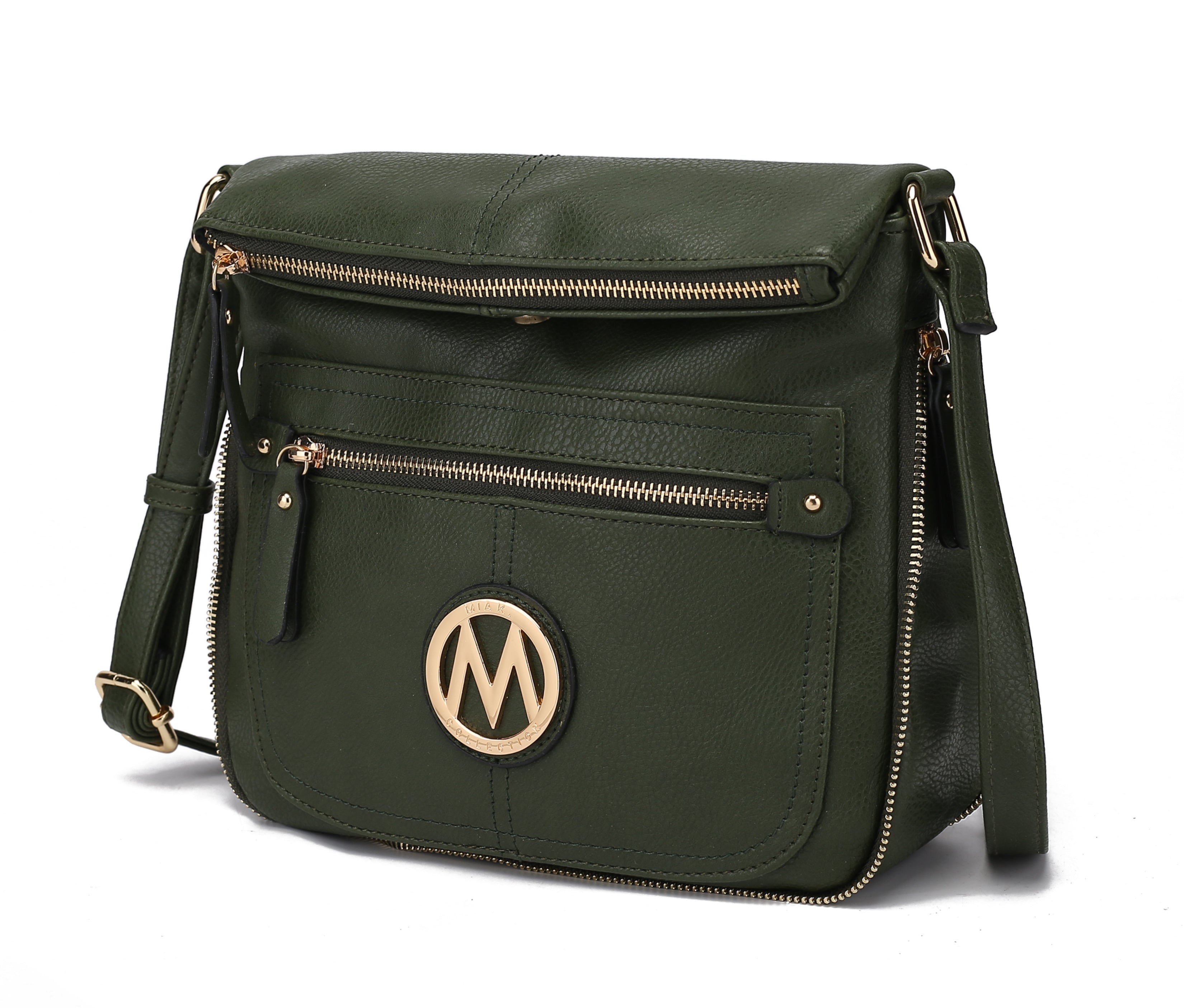 MKF Collection Luciana Crossbody Bag Vegan Leather Women by Mia K