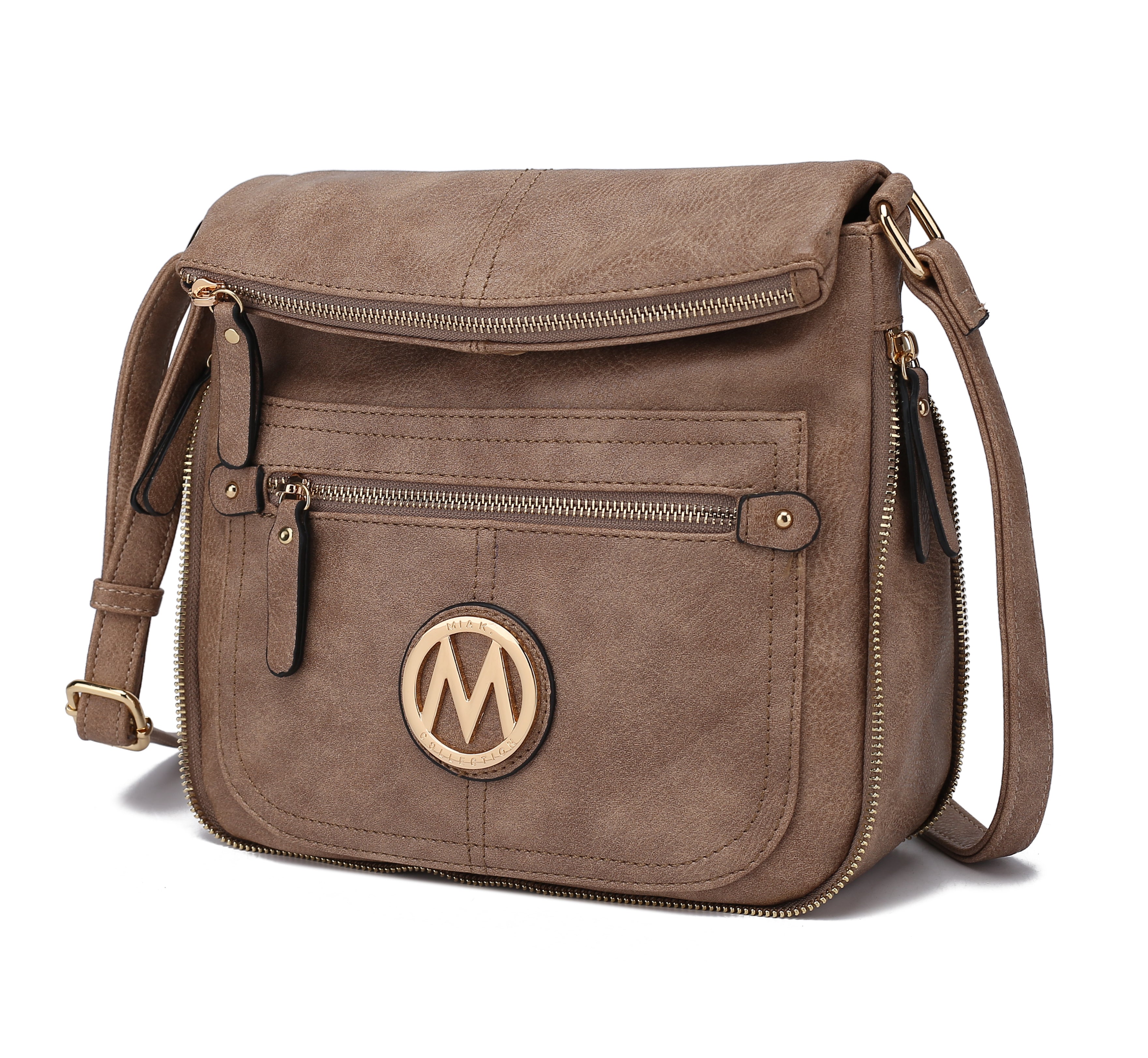 MKF Collection Luciana Crossbody Bag Vegan Leather Women by Mia K