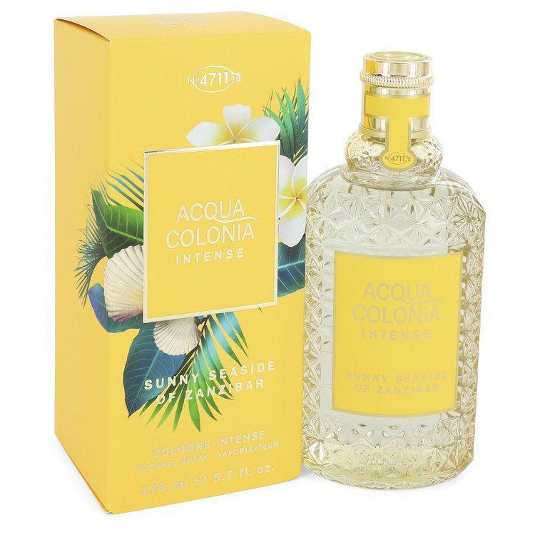 4711 Acqua Colonia Sunny Seaside Of Zanzibar by 4711 Eau De Cologne Intense Spray (Unisex)