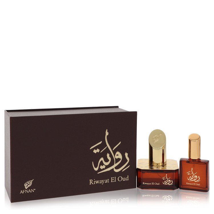 Riwayat El Oud by Afnan Eau De Parfum Spray + Free .67 oz Travel EDP Spray