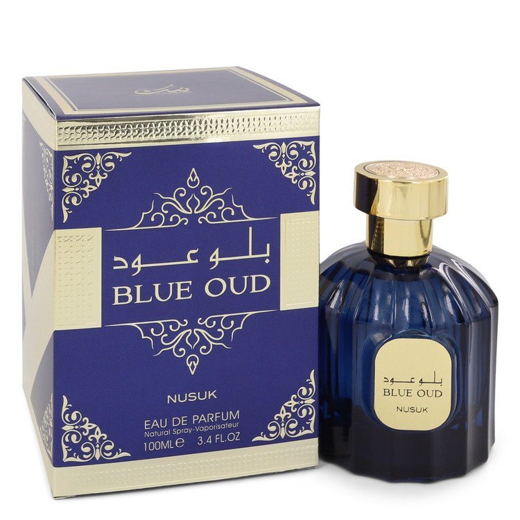 Nusuk Blue Oud by Nusuk Eau De Parfum Spray (Unisex)