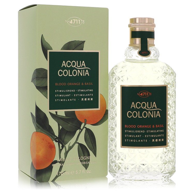 4711 Acqua Colonia Blood Orange & Basil by 4711 Eau De Cologne Spray (Unisex)