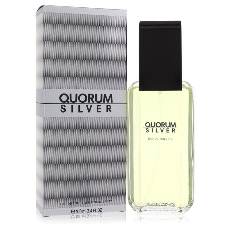 Quorum Silver by Puig Eau De Toilette Spray