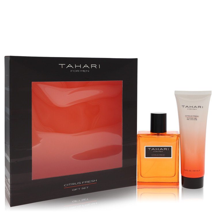 Tahari Citrus Fresh by Tahari Gift Set - 3.4 oz Eau De Toilette Spray + 3.4 oz Shower Gel