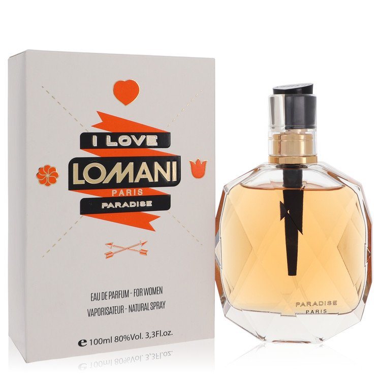 I Love Lomani Paradise by Lomani Eau De Parfum Spray