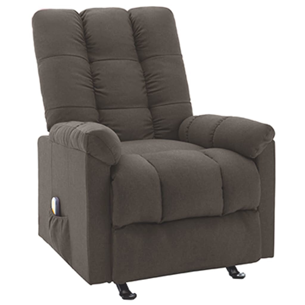 Recliner Taupe Fabric