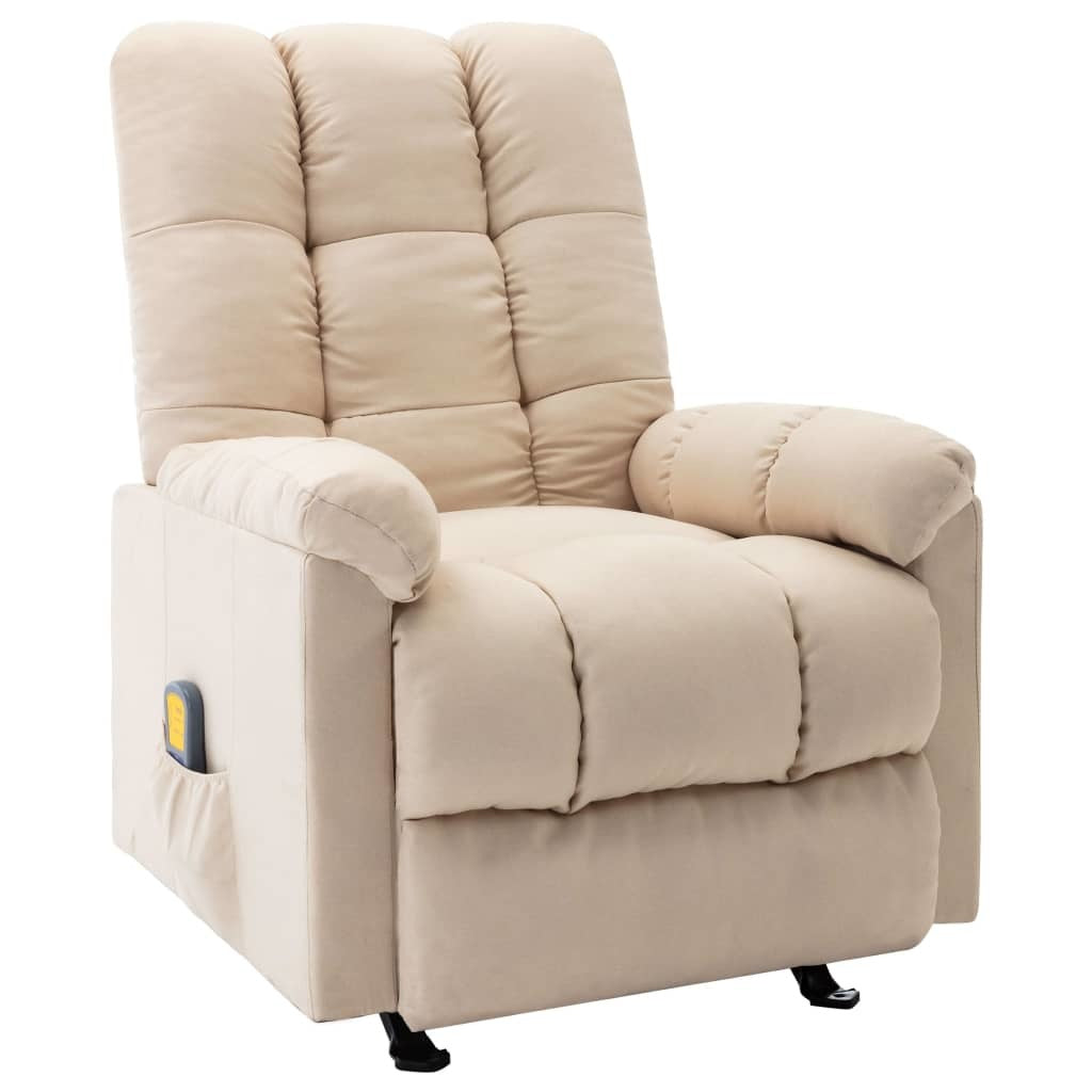 Recliner Cream Fabric