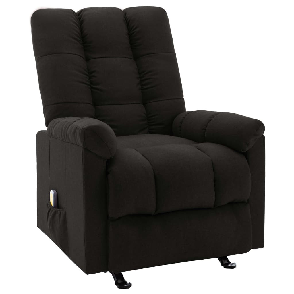 Recliner Black Fabric