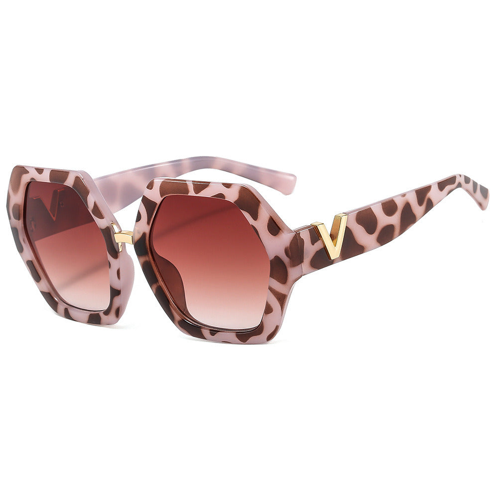 Ladies Sunglasses Fashion Irregular Sunshade Sunglasses