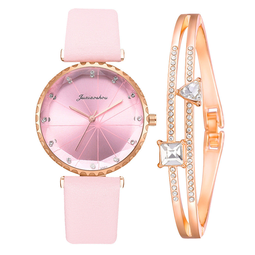 Ladies Watch Bracelet Combination Set Time Watch