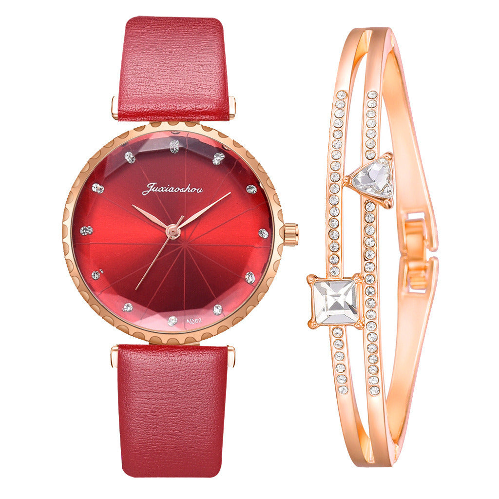 Ladies Watch Bracelet Combination Set Time Watch