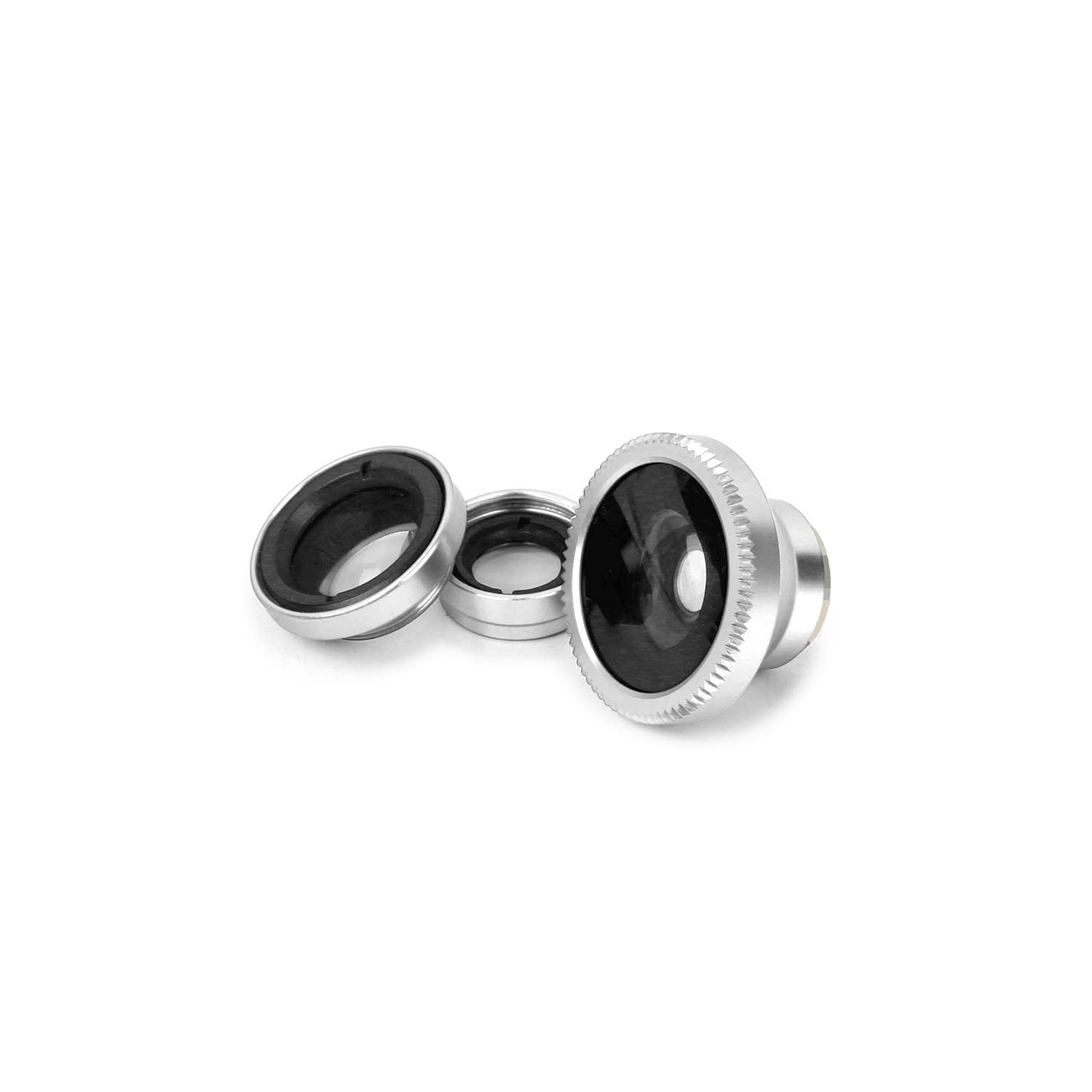 Phone Camera Lens Kit Magnetic 180°Fisheye Lens 0.67xWide Angle 10X Macro Lens