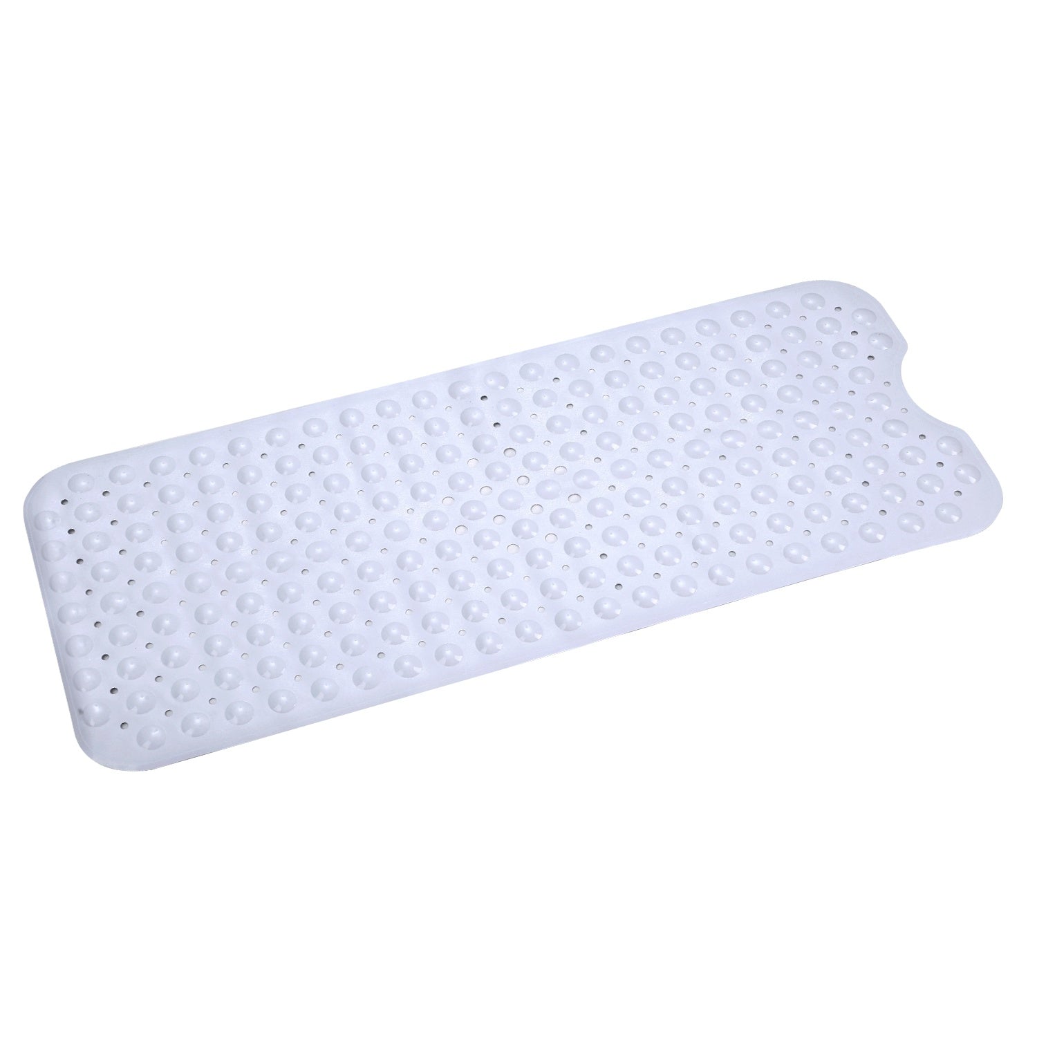 Bath Tub Mat Non-Slip Shower Mat BPA-Free Massage Anti-Bacterial with Suction Cups Washable