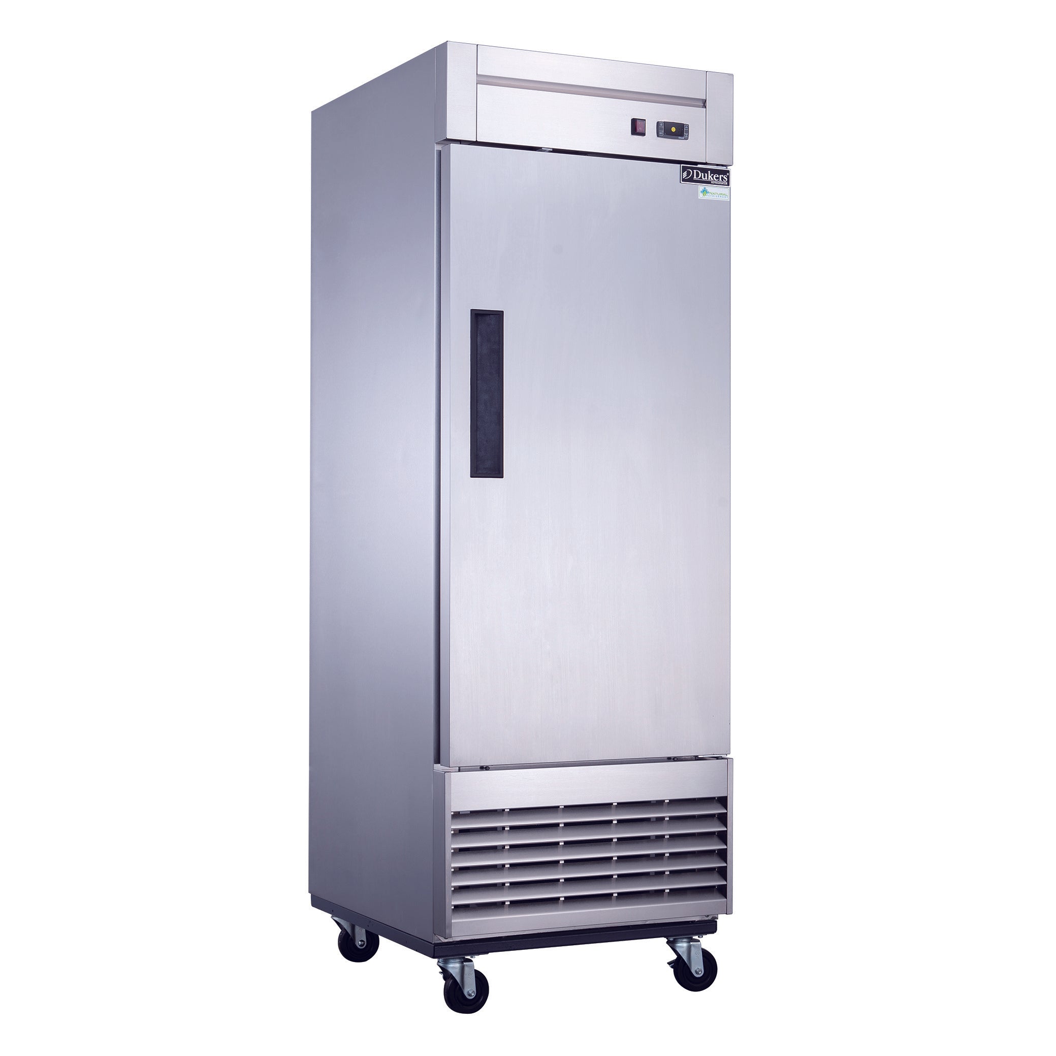 Dukers D28AR Commercial Single Door Refrigerator in Stainless Steel