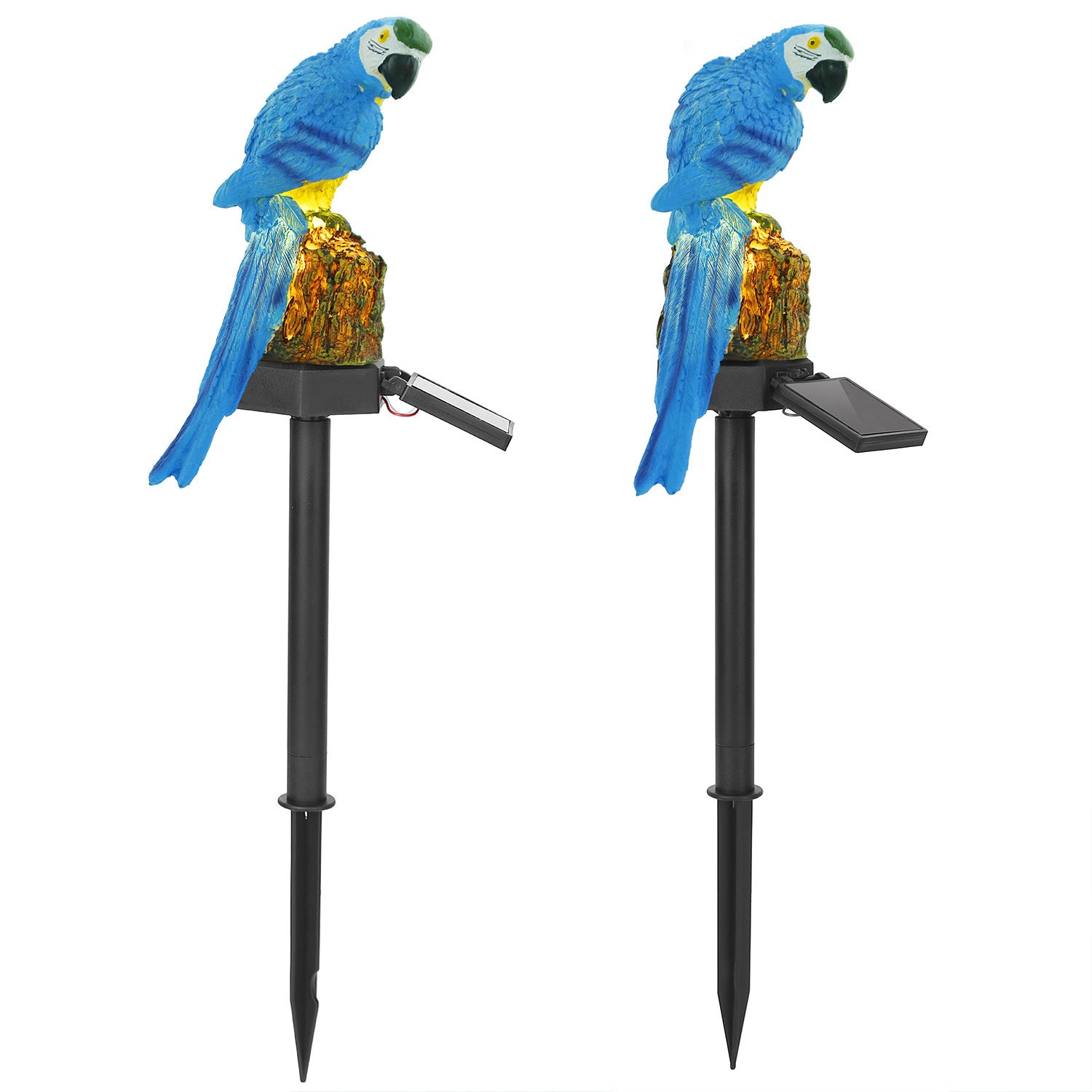 Solar Powered Parrot Garden Light IP65 Waterproof LED Parrot Landscape Lamp Decorative Lawn Lights