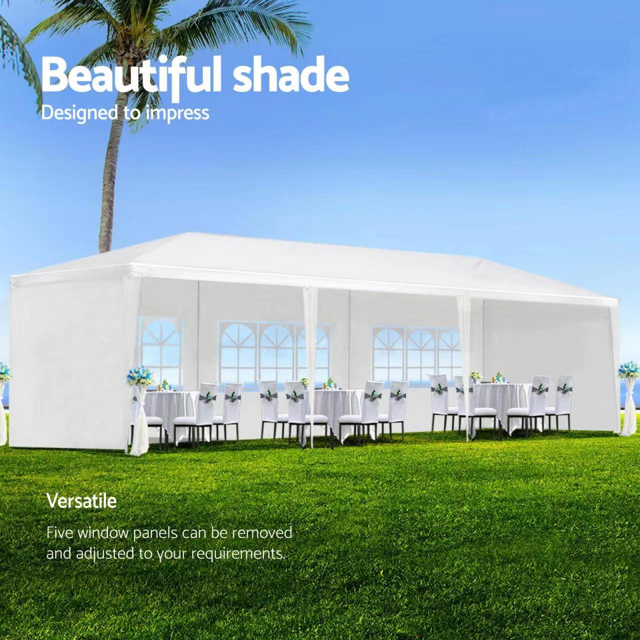 10'x10'20'30' Party Canopy Tent Outdoor Gazebo Heavy Duty Pavilion Event w/ Removable Walls