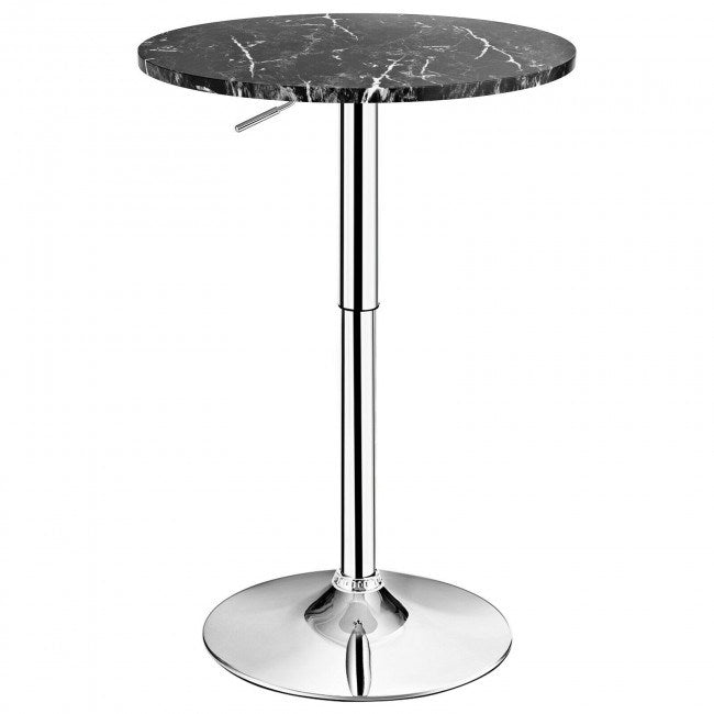 The pub bar table 24 Inch Round Bistro Bar Cocktail Table