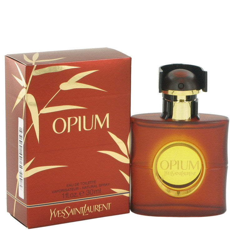 OPIUM by Yves Saint Laurent Eau De Toilette Spray (New Packaging) 1 oz